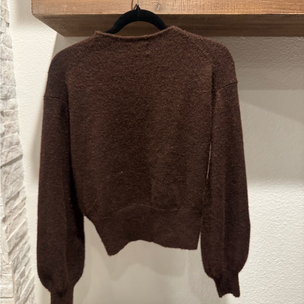 Nuuds brown sweater size small - Picture 4 of 4